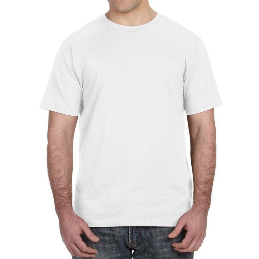 NWOT - Anvil Gildan Lightweight T-Shirt - White - 980